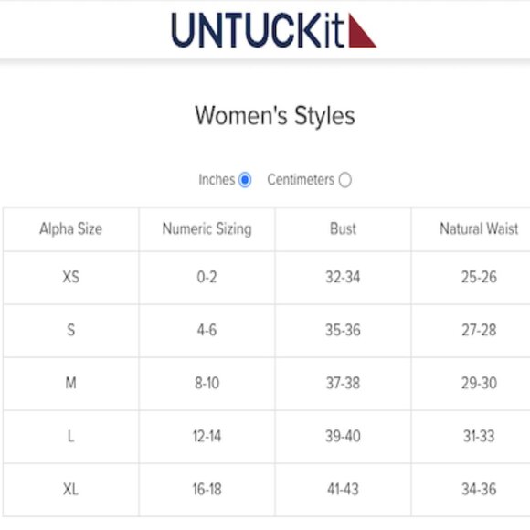 NWT UNTUCKit BELLEZA 100% COTTON GINGHAM NAVY BLUE/WHITE BUTTON FRONT SHIRT - Picture 3 of 10